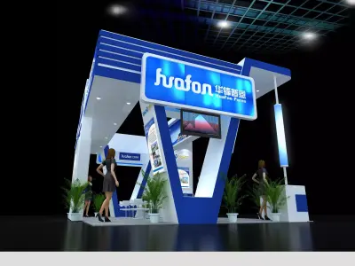 Exhibition - Area - 9X6-3DMAX2009-087 3D model