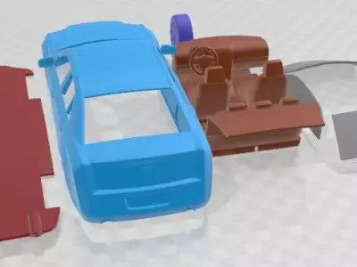 Lancia Thema 2013 Printable Car 3D print model