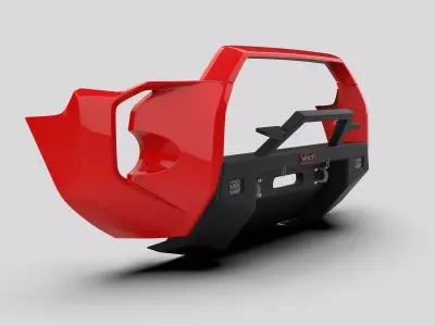 Viper Front Bumper Toyota 4Runner 3D model