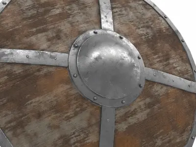 VikingShield 01  3D model
