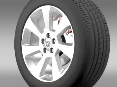 Ram Promaster City wheel 2015 3D model