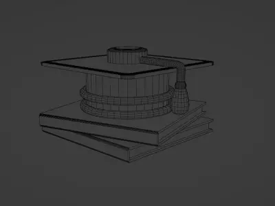 3d icon Free low-poly 3D model