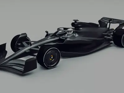 F1 2022 Monopost Free 3D model