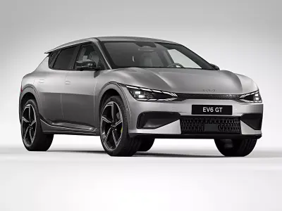 2023 Kia EV6 GT 3D model