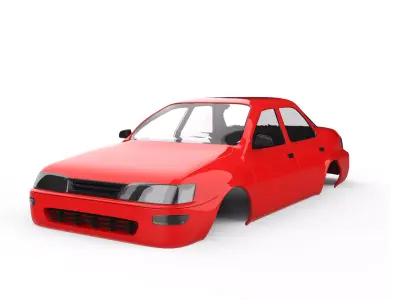 Toyota Corolla E100 3D print model