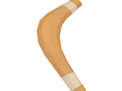 Boomerang - Hand Painted 3D model