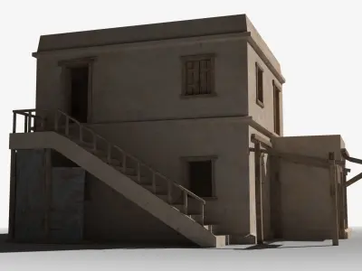 Arab x24 Low-poly 3D model