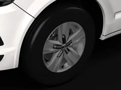 Volkswagen Transporter Highline 2018 wheel 3D model