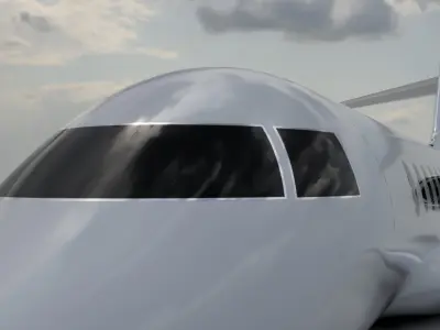 Bombardier Global 7500  3D print model