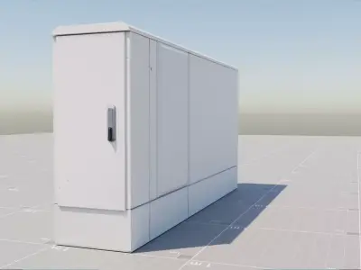 E10s Electrical Box 08 3D model