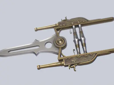 Katar Low-poly 3D model