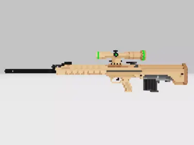QBU 88 voxel 3D model
