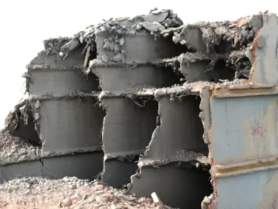 Destroyed Building1 3D model