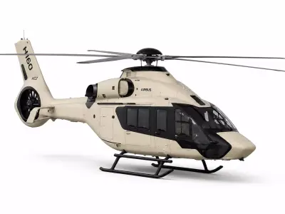 Airbus H160 Helicopter 3D model