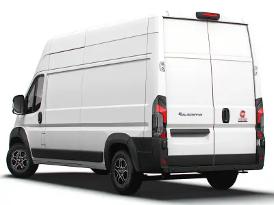 Fiat e Ducato Van L3H3 2024 3D model