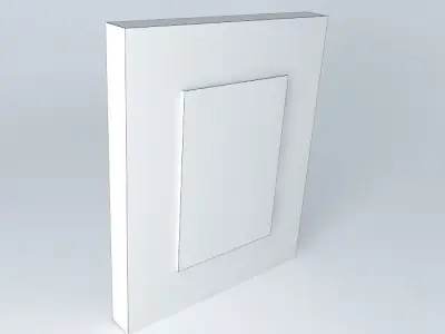 Crate and Barrel Benson 8x10 Frame Free 3D model