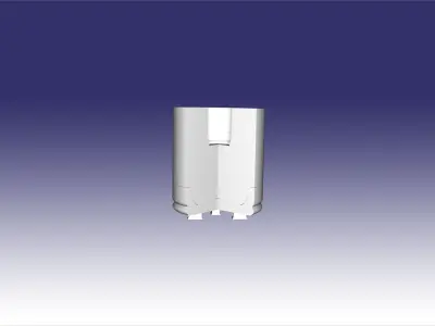 12 gauge shotgun cartridge model Free 3D print model