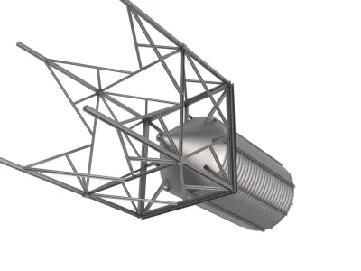 Grain Silo 3D model purchase