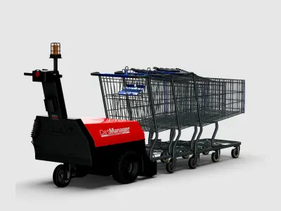 Cart Carrier Manager Collection 2022 3D 3D model