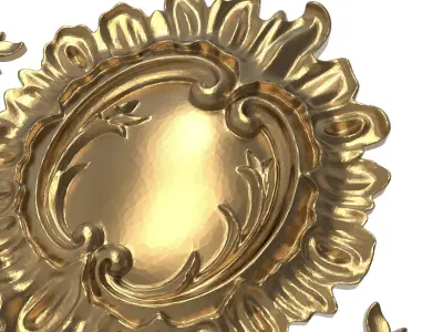 decorative pattern ready for 3D printing 3D model 85