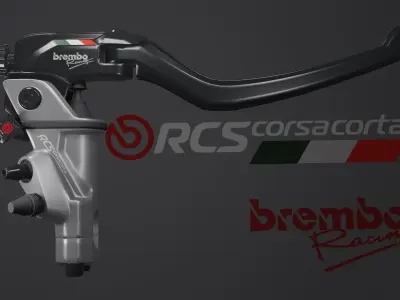 BREMBO RCS CORSA Low-poly 3D model