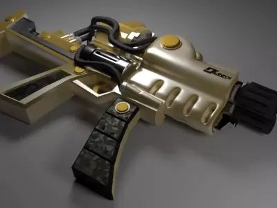 Weapon X cyber 3D model