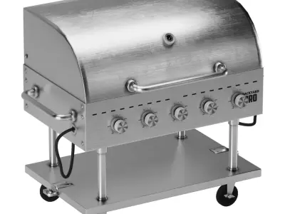 Restaurant Kitchen Equipment 02 3D model