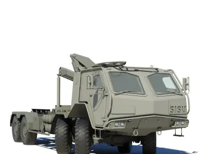 Sisu 8x8 3D model