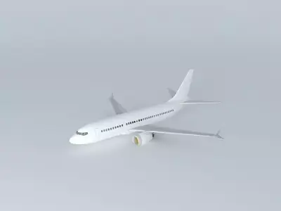 Template - Boeing 737 Max 7 Free 3D model