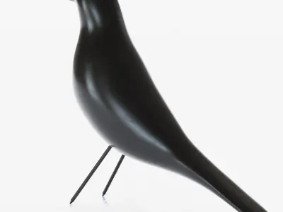Eames House Bird Figurine 3D model