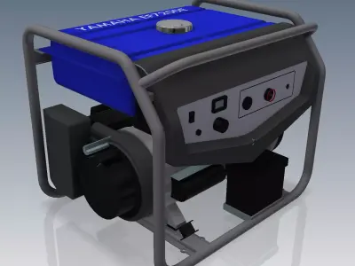 Yamaha EF7200E 3D model