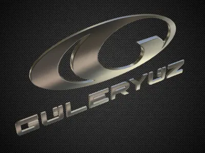guleryuz logo 3D model
