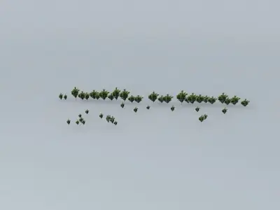 Trees on the Port Part 06 Free 3D model