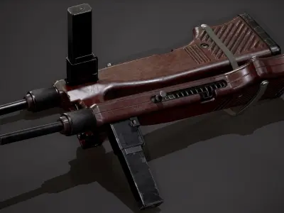 Viper Mk1 Low-poly 3D model