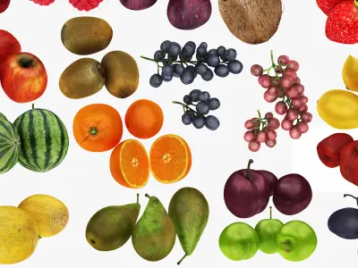  Mega Fruit and Vegatable Collection 50 in 1 