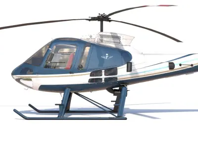 Enstrom 480B 3D model