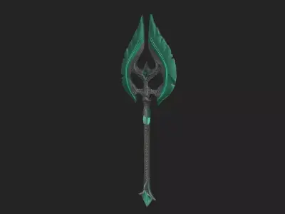 axe 3D Model 005 Low-poly 3D model
