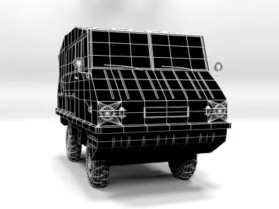 PUNCH PUCH LOWPOLY Low-poly 3D model