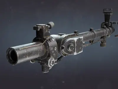 Tank sight TSh-16 for T-34-85 and T-44 Low-poly 3D model