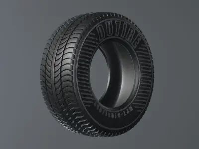 Offroad Vehicle Tire DUTIRE WPT-6 3D model