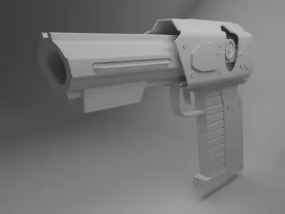 Space Gun 3D model