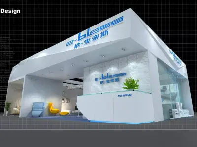 Exhibition - Area -10X12-3DMAX2009-060 3D model