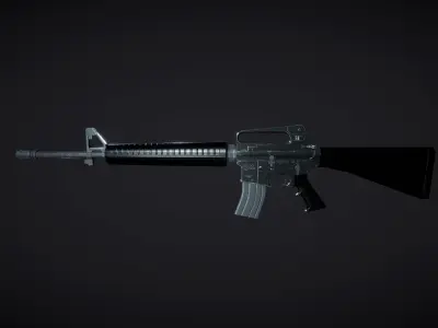 M16 Active 3D model