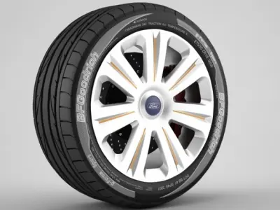 Wheel focus7 3D model