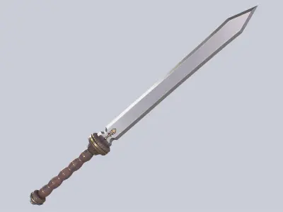 Gladius Low-poly 3D model