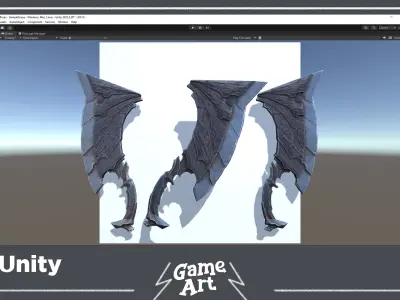 Ancient Cleaver - LowPoly model - Game Ready Low-poly 3D model