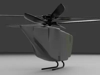 Pirhanna Recon Drone Concept Free 3D model