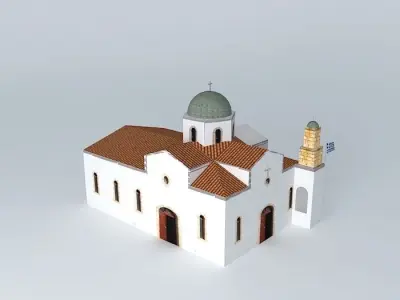 CHURCH AGRILIS Free 3D model