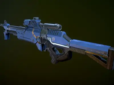 M-29 Incisor Mass Effect 3D model