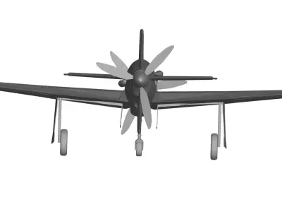 Dornier Do 335 3D model purchase